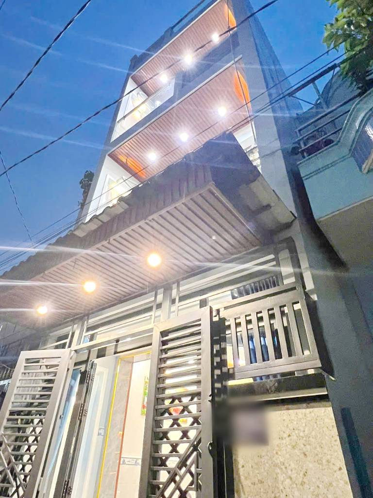 Bán nhà mới 2 lầu hẻm 1225 Phạm Thế Hiển P. Bình Đông Quận 8